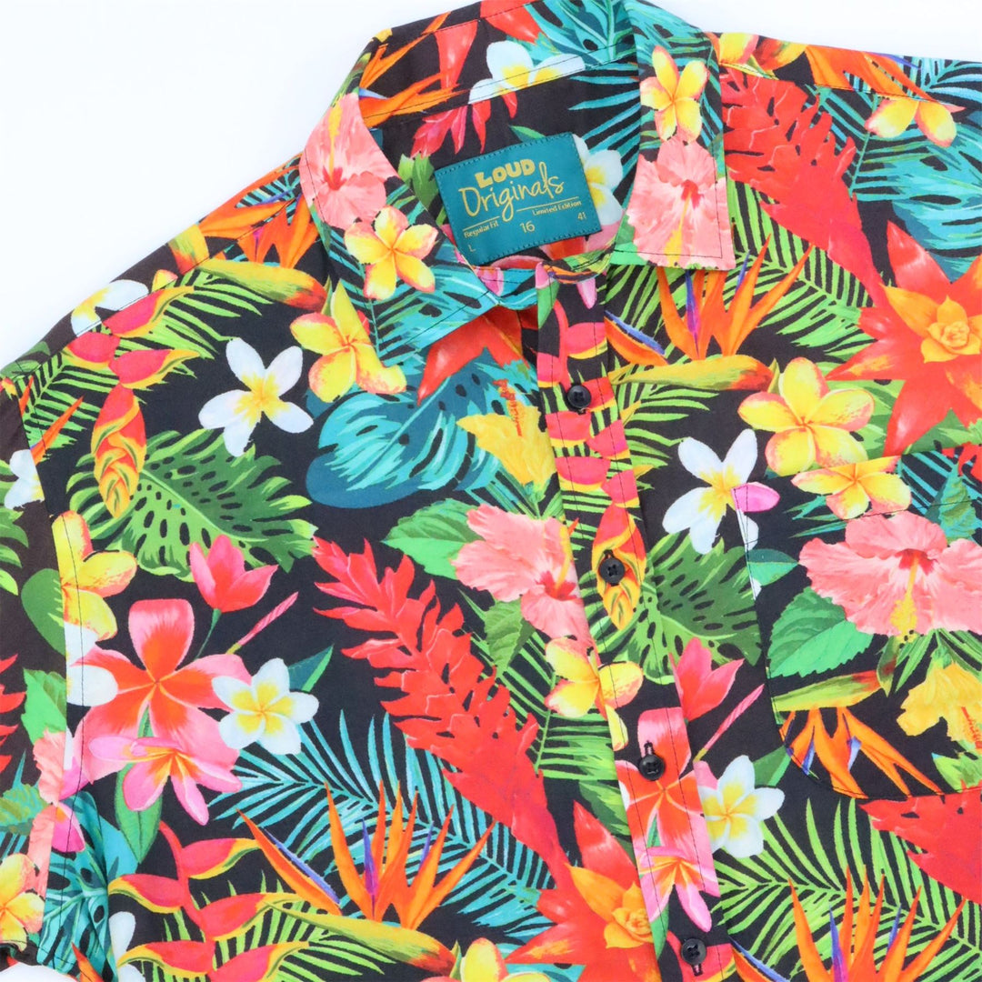Regular Fit Short Sleeve Shirt - Tropical Paradise