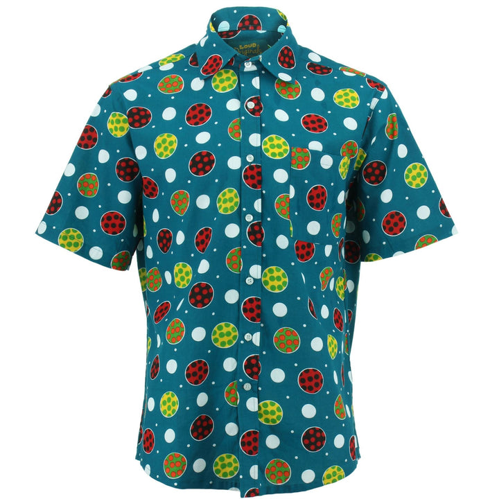Regular Fit Short Sleeve Shirt - Polka Balls