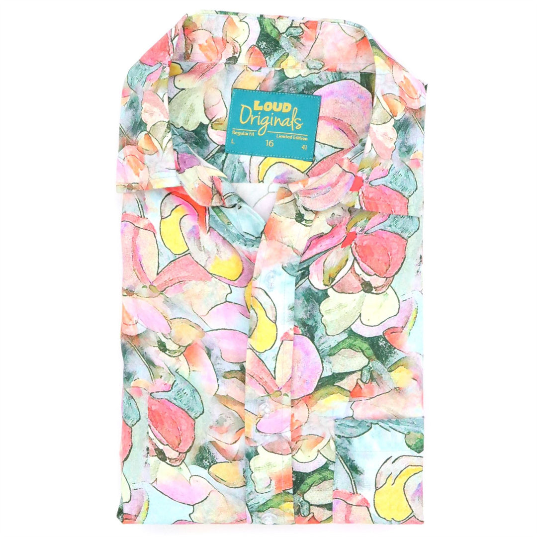 Regular Fit Short Sleeve Shirt - Soft Petal