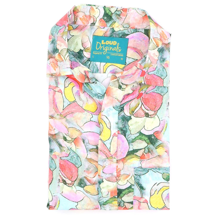 Regular Fit Short Sleeve Shirt - Soft Petal