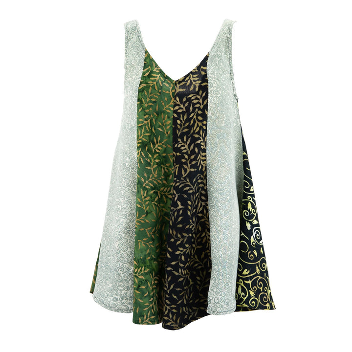 Floaty Dolly Dress - Fossil Forest Black