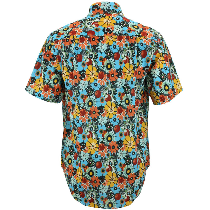 Regular Fit Short Sleeve Shirt - Daisy Bloom