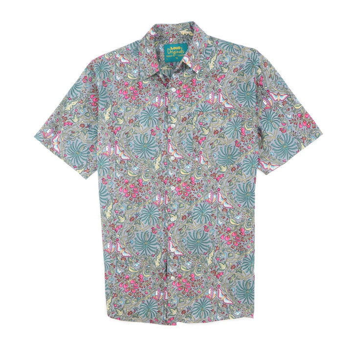 Regular Fit Short Sleeve Shirt - Mystical Moths