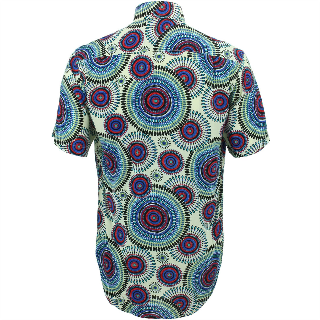 Regular Fit Short Sleeve Shirt - Spirals