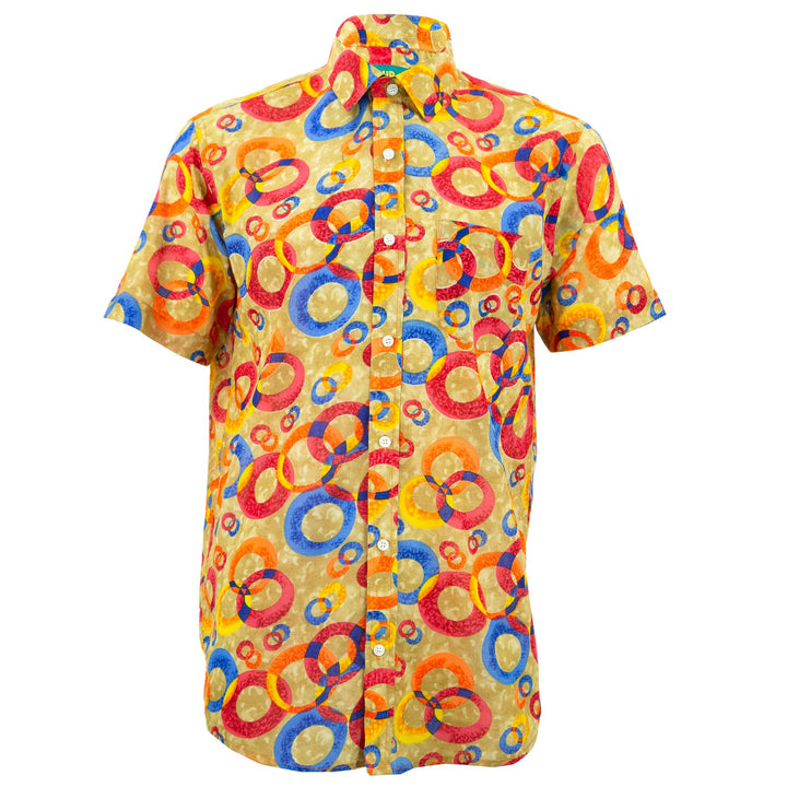 Regular Fit Short Sleeve Shirt - Rings
