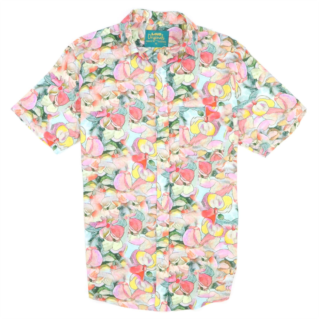 Regular Fit Short Sleeve Shirt - Soft Petal