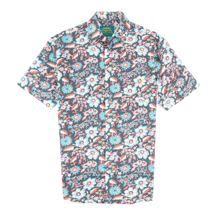 Regular Fit Short Sleeve Shirt - Dusky Meadow