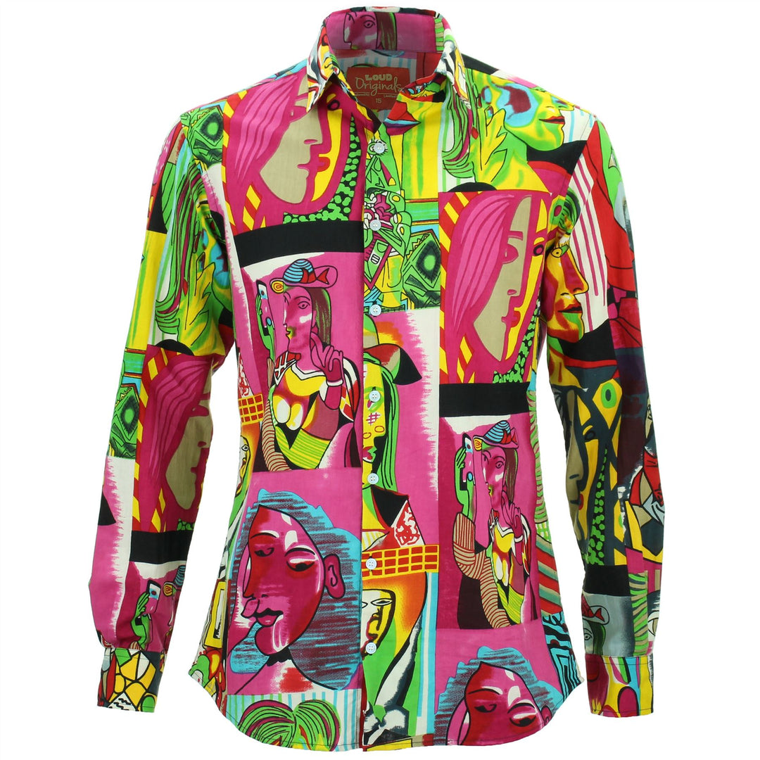Tailored Fit Long Sleeve Shirt - Cubism