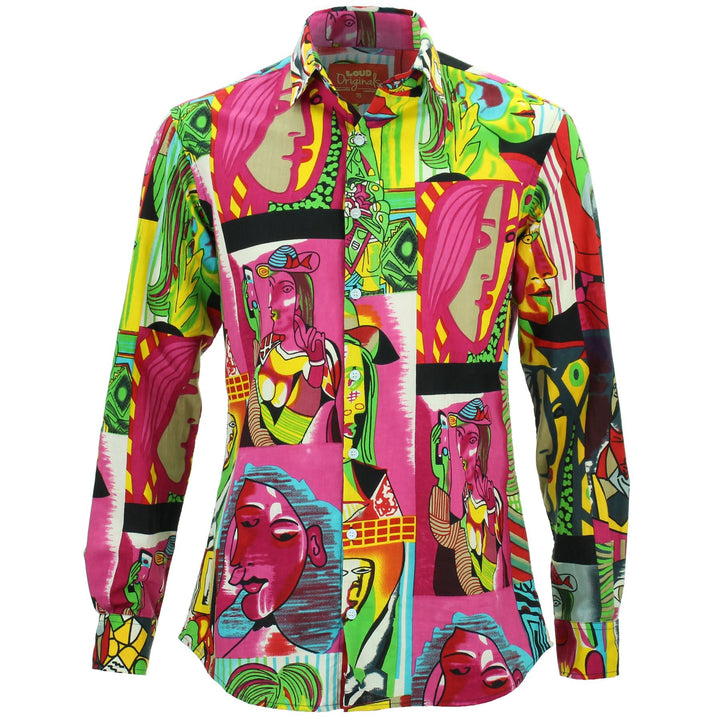 Tailored Fit Long Sleeve Shirt - Cubism