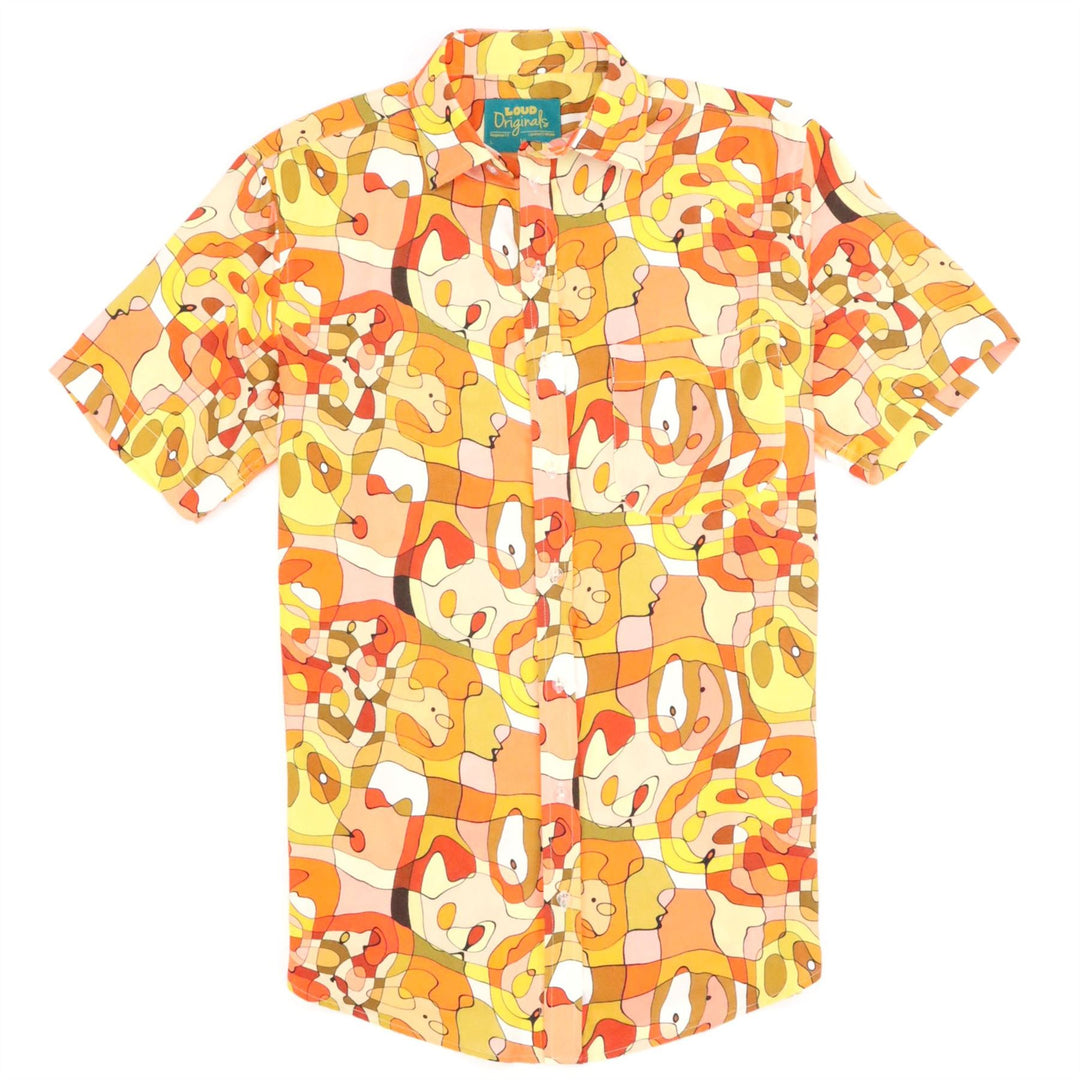 Regular Fit Short Sleeve Shirt - Funky Doodle