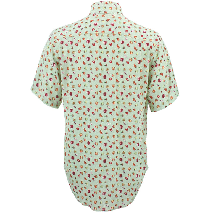 Regular Fit Short Sleeve Shirt - Afternoon Tea