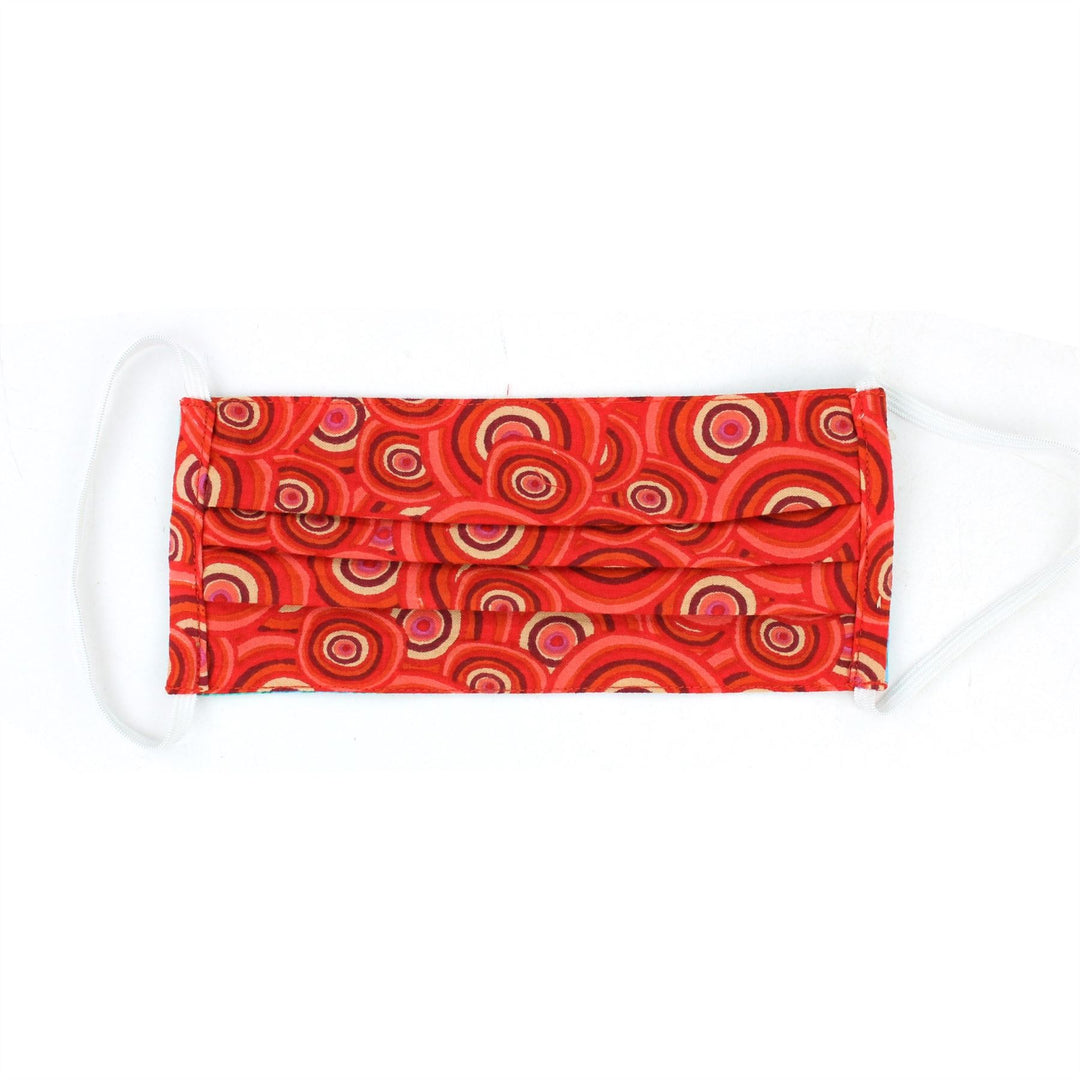 Handmade Pleated Cotton Face Mask - Pack of 3