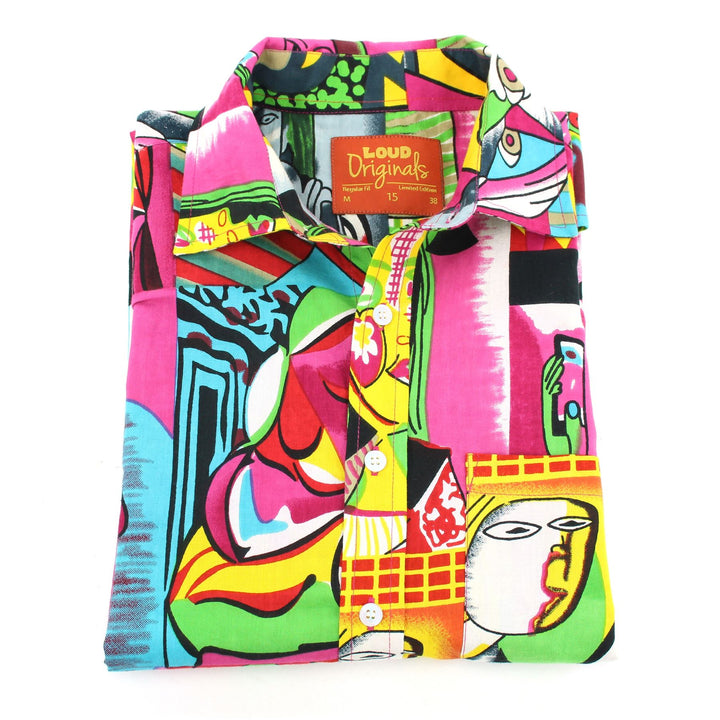 Tailored Fit Long Sleeve Shirt - Cubism