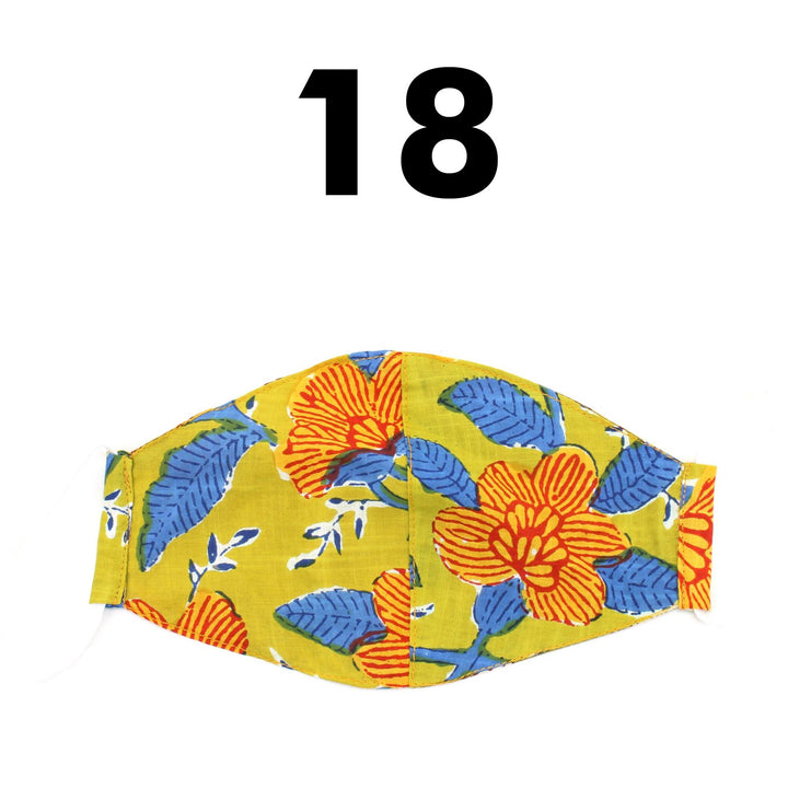 Reversible Lightweight 100% Cotton Face-Mask