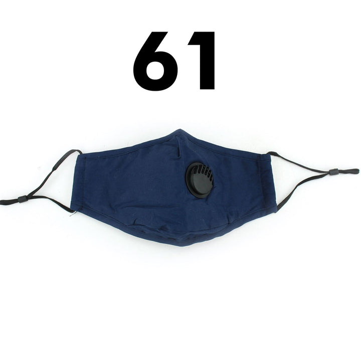 Breathable Vent Face Mask - Navy