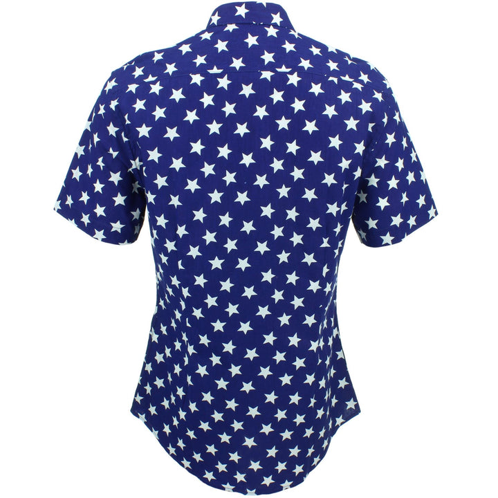 Slim Fit Short Sleeve Shirt - Stars