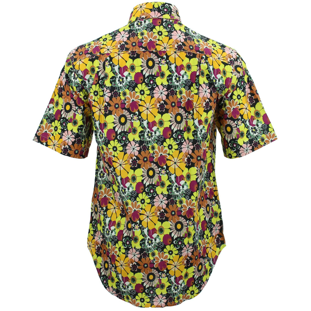 Regular Fit Short Sleeve Shirt - Daisy Bloom