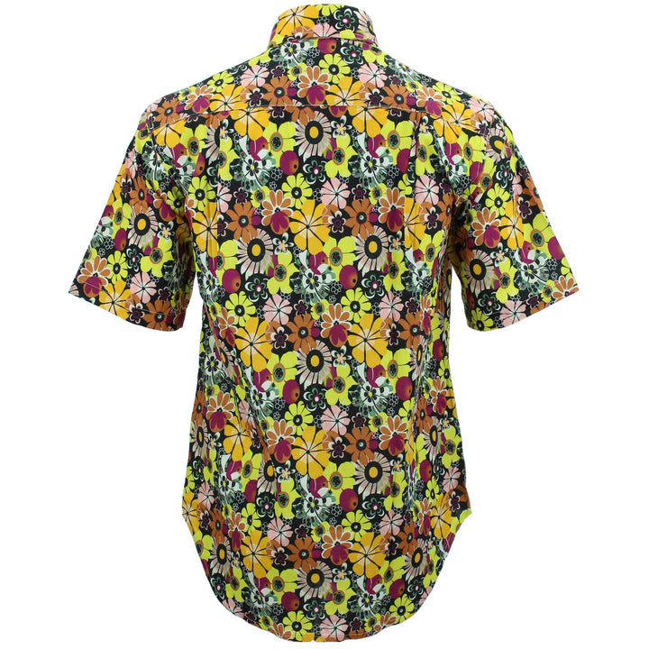 Regular Fit Short Sleeve Shirt - Daisy Bloom