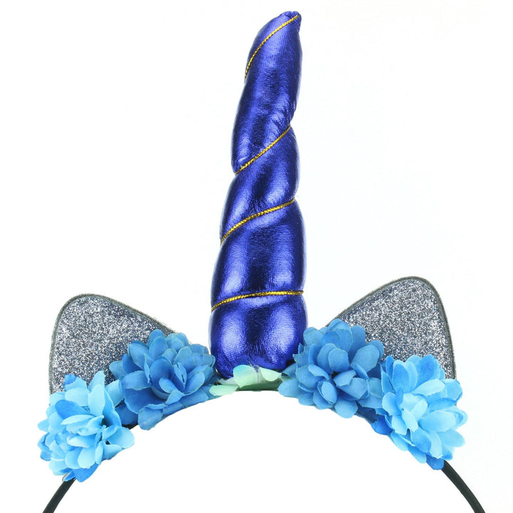 Unicorn Headband - Blue