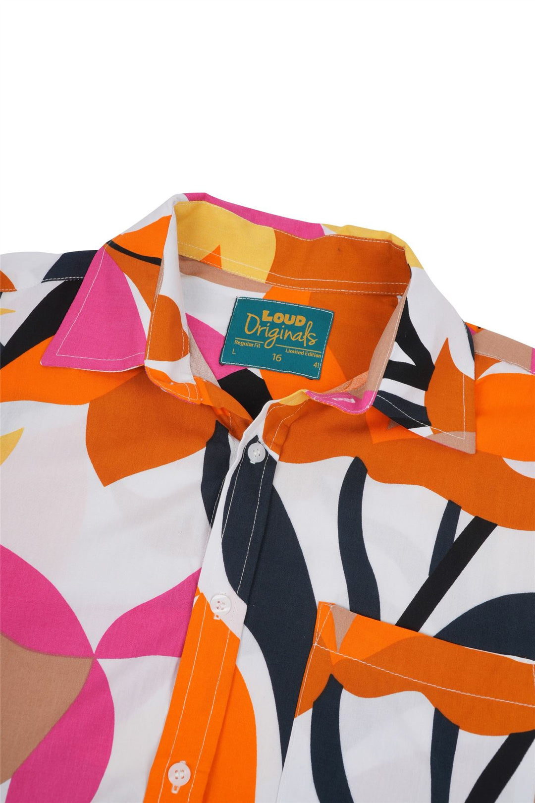 Regular Fit Long Sleeve Shirt - Carnival Sunset