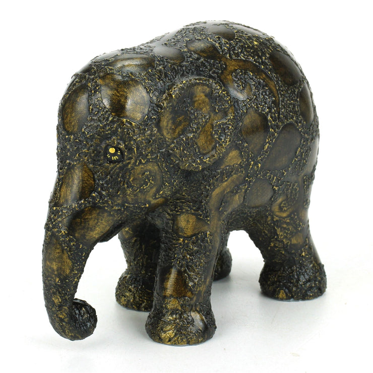 Limited Edition Replica Elephant - Golden Clovers