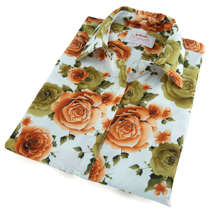 Classic Women's Shirt - English Rose Burnt Orange