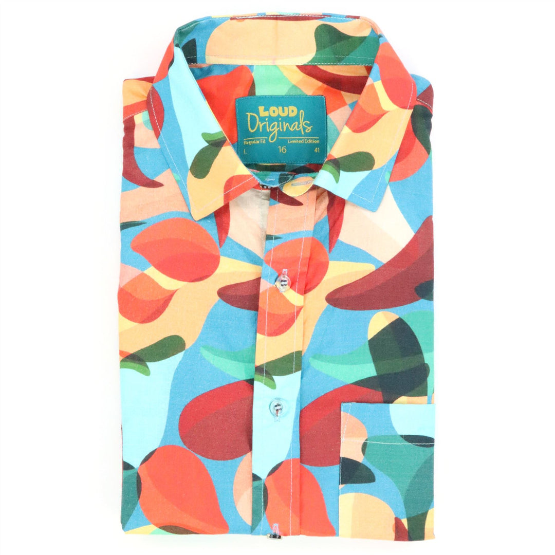 Regular Fit Short Sleeve Shirt - Pop Splash