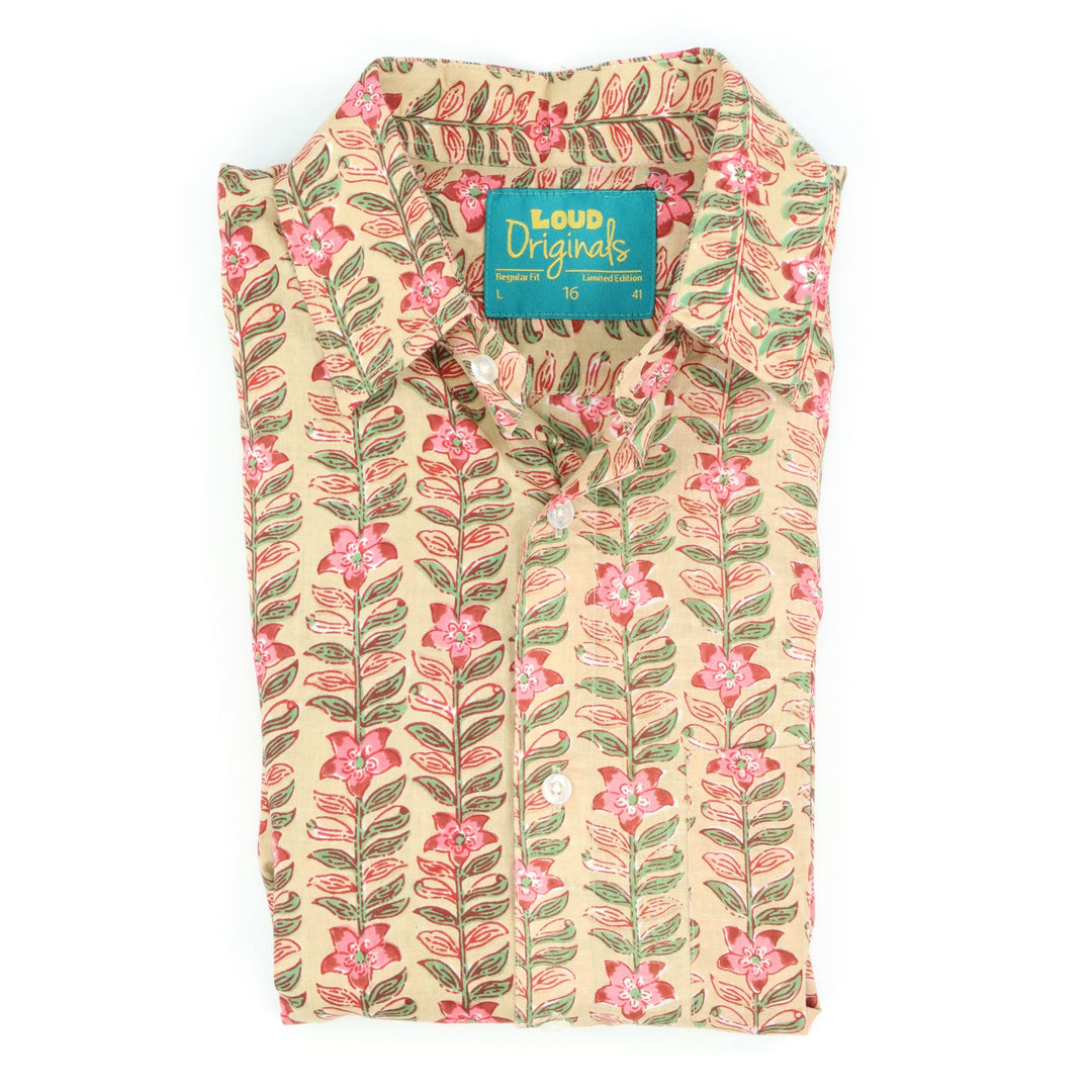 Regular Fit Short Sleeve Shirt - Crimson Climbers