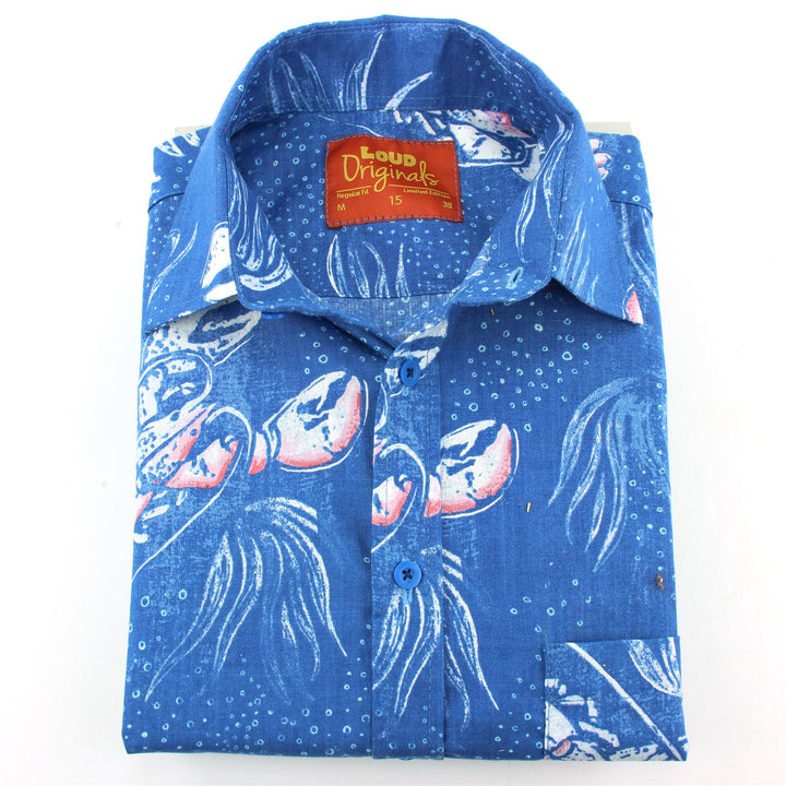 Regular Fit Short Sleeve Shirt - Lobster