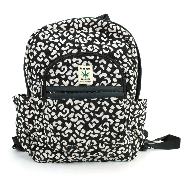 Himalayan Hemp Backpack - Black Beans