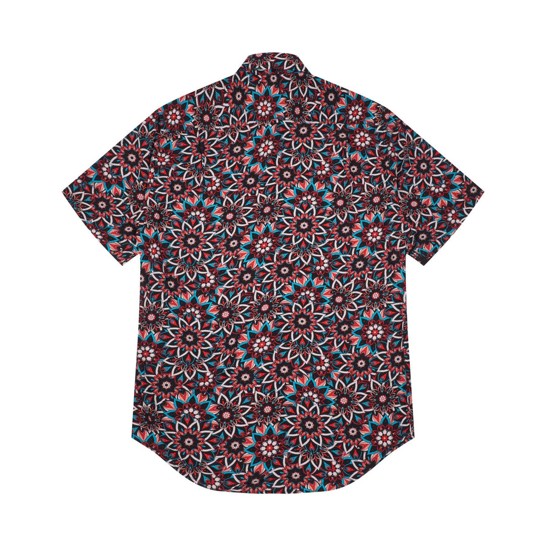 Regular Fit Short Sleeve Shirt - Lotus Kaleidoscope