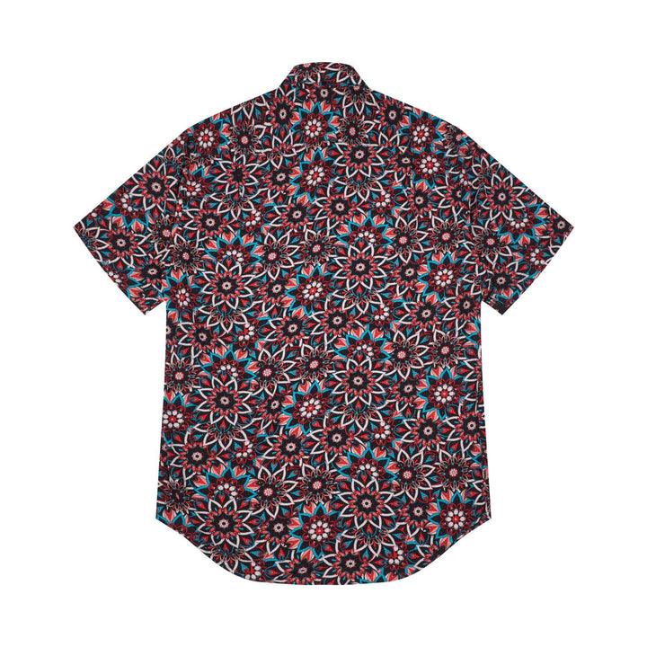 Regular Fit Short Sleeve Shirt - Lotus Kaleidoscope