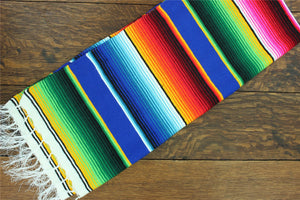 Serape mexicain tissé à la main X-Small 140cm x 60cm - Multicolore