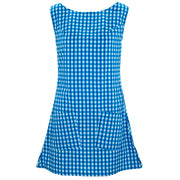 The Pocket Dress - Cerulean Blue Gingham