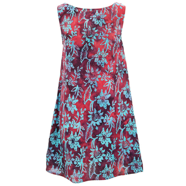 Strappy Dress - Floral Batik Wash