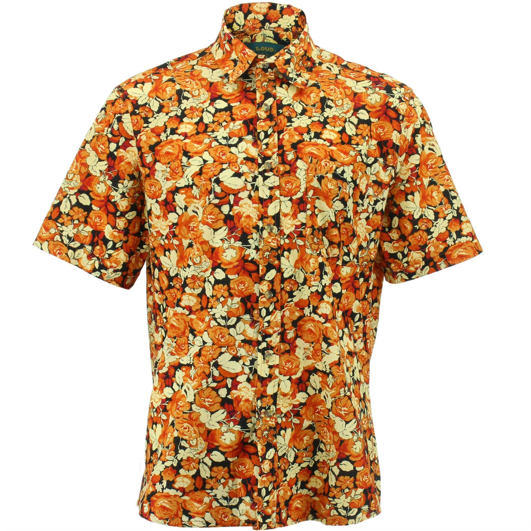 Regular Fit Short Sleeve Shirt - Autumn