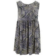 The Shroom Dress - Efflorescent Zebra Grey