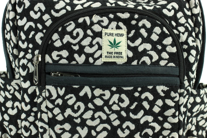 Himalayan Hemp Backpack - Black Beans