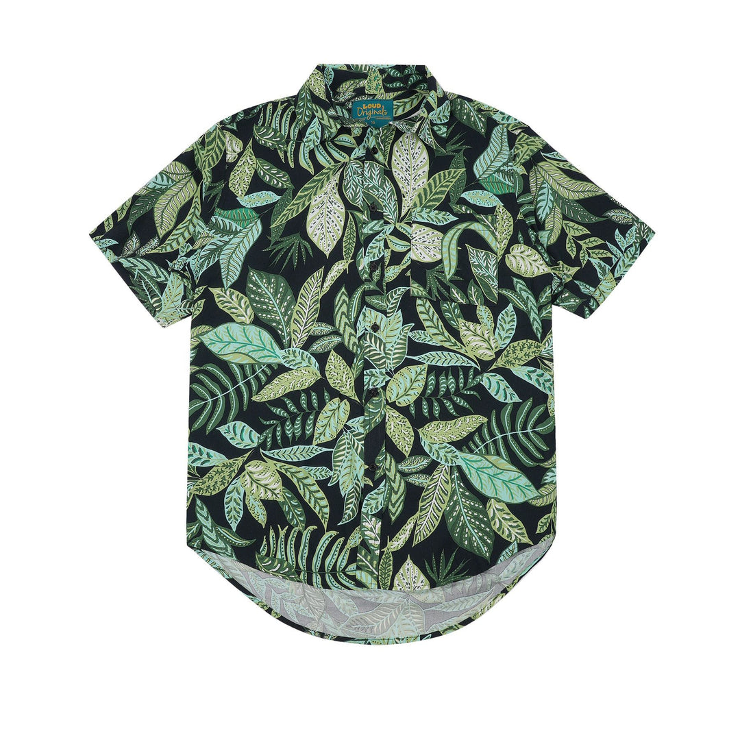 Regular Fit Short Sleeve Shirt - Tropical Woodland