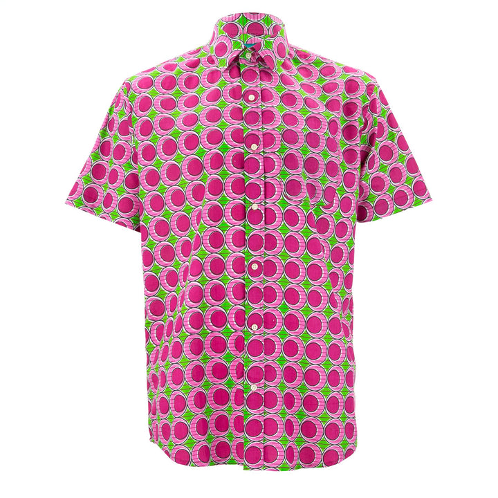 Regular Fit Short Sleeve Shirt - Pink Eggs