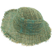 Hemp Sun Hat - Frayed Green