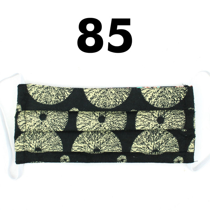 Handmade Pleated Cotton Face Mask - Pack of 3