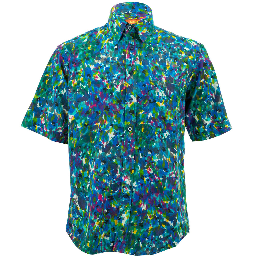 Regular Fit Short Sleeve Shirt - The Painter
