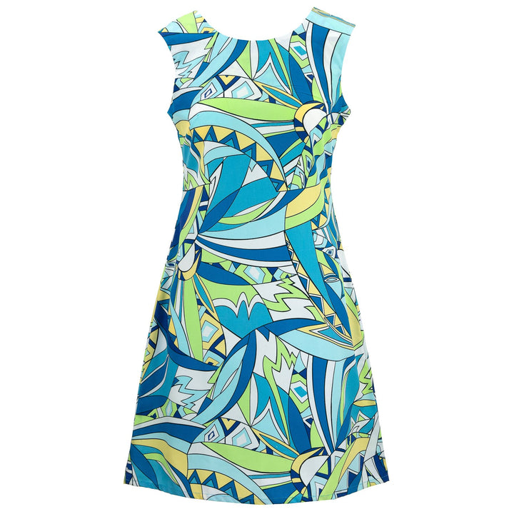 Nifty Shifty Dress - Sixties Dilemma Blue