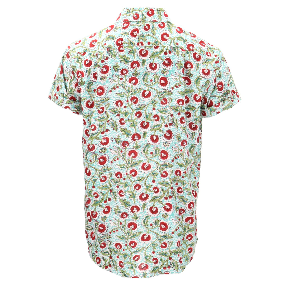 Regular Fit Short Sleeve Shirt - Wild Bloom