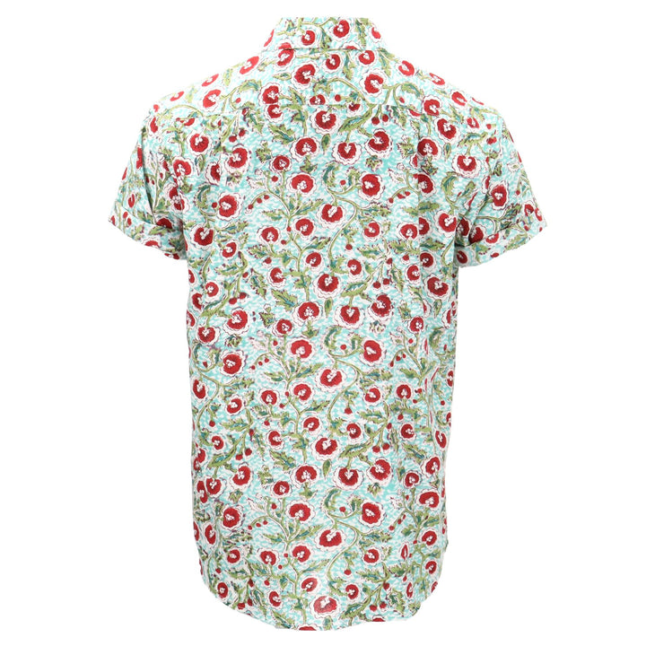 Regular Fit Short Sleeve Shirt - Wild Bloom