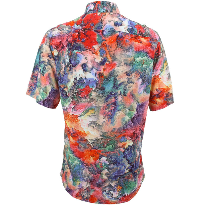 Regular Fit Short Sleeve Shirt - Volcano
