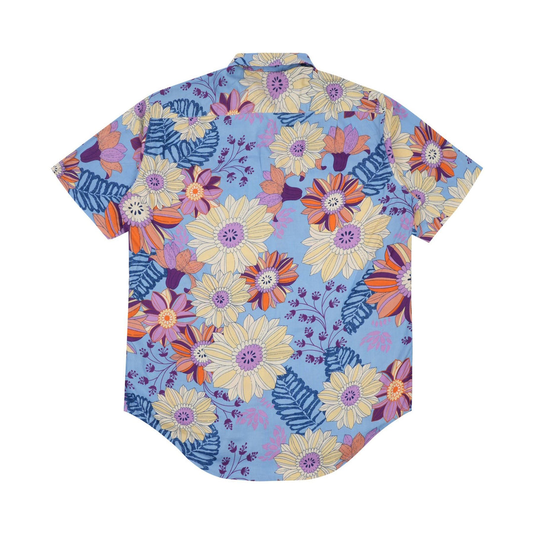 Regular Fit Short Sleeve Shirt - Pastel Botanica