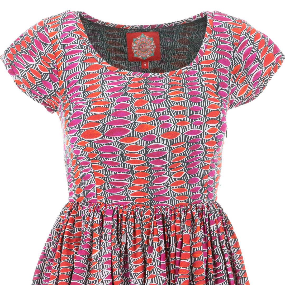 Tea Dress - Colour Burst
