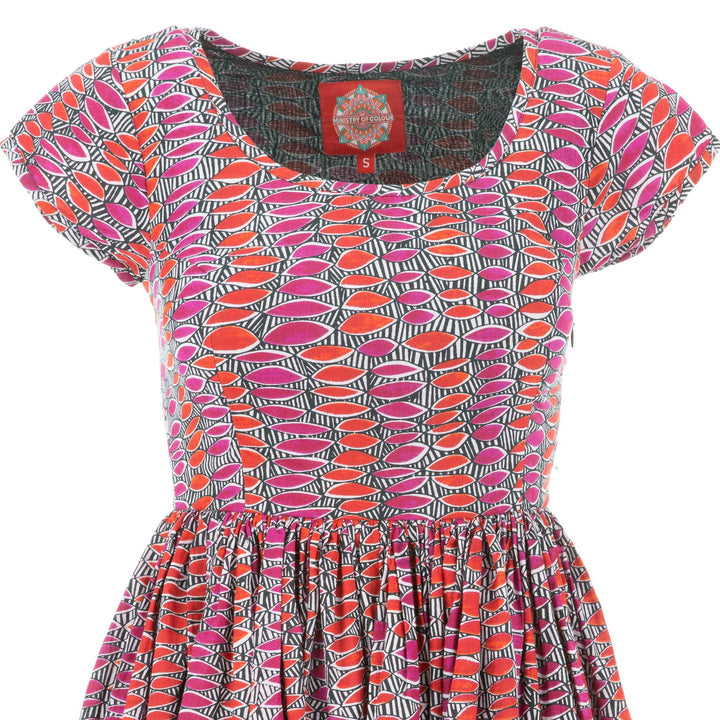 Tea Dress - Colour Burst